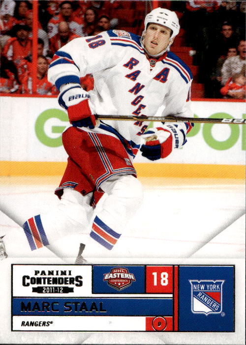 MARC STAAL 11-12 Panini Playoff Contenders