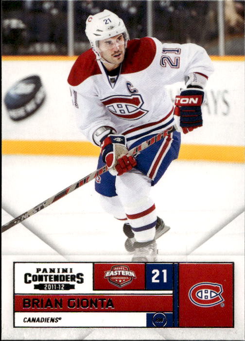 BRIAN GIONTA 11-12 Panini Playoff Contenders