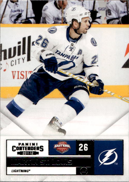 MARTIN ST. LOUIS 11-12 Panini Playoff Contenders