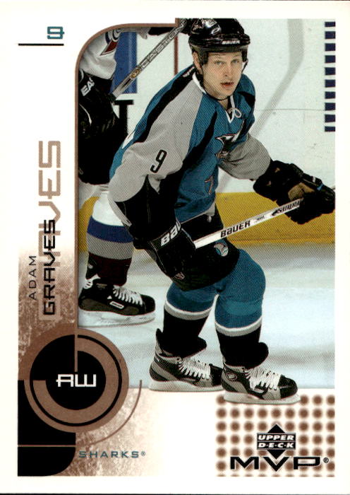 ADAM GRAVES 02-03 UD MVP