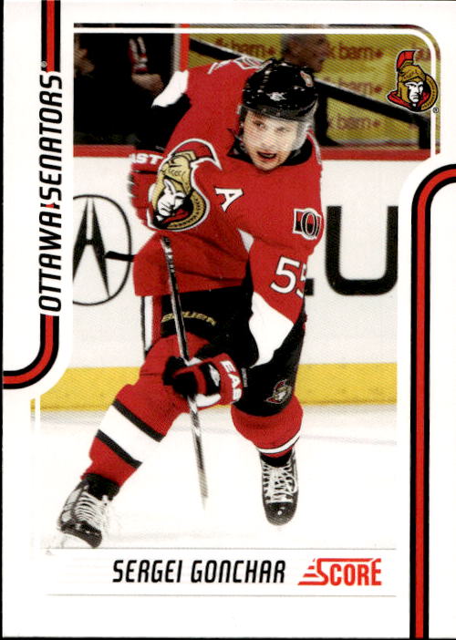 SERGEY GONCHAR 11-12 Panini Score