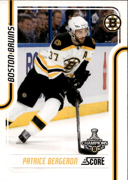 PATRICE BERGERON 11-12 Panini Score