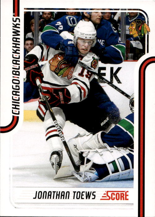 JONATHAN TOEWS 11-12 Panini Score