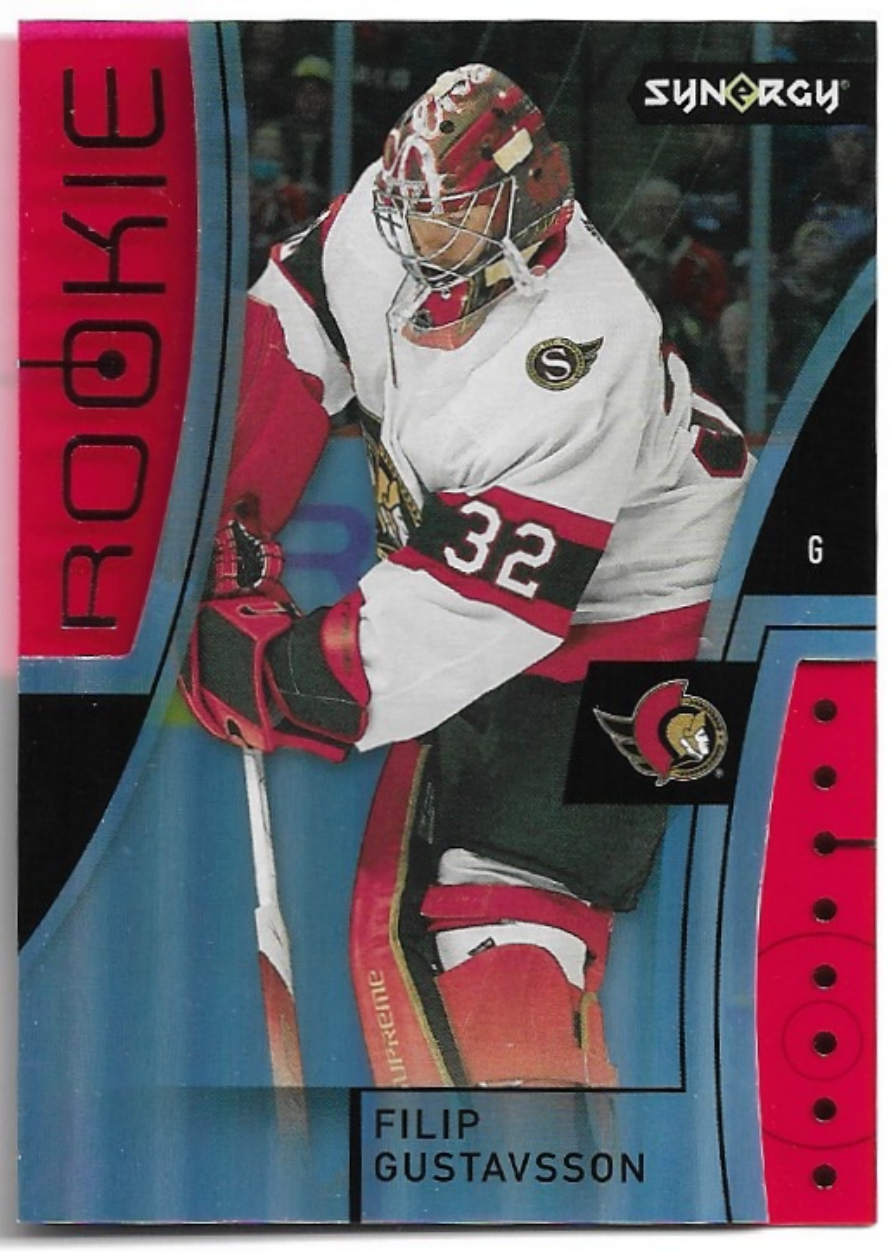 Rookie Red Bounty FILIP GUSTAVSSON 21-22 UD Synergy