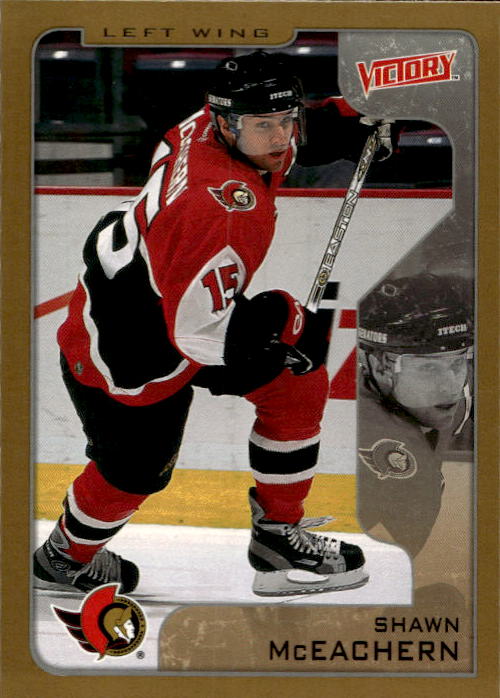 Gold SHAWN MCEACHERN 01-02 UD Victory