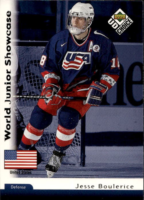 World Junior Showcase JESSE BOULERICE 98-99 UD Choice