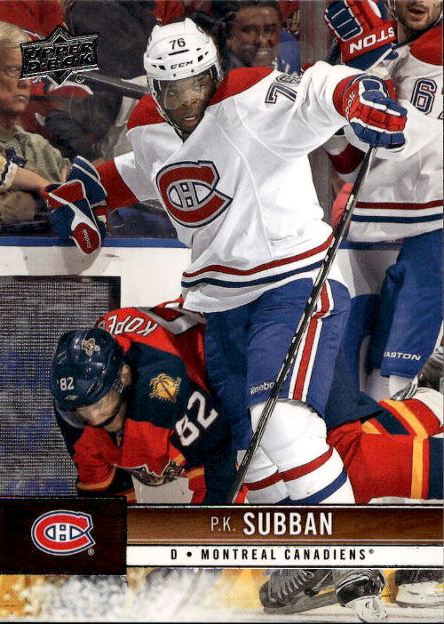 P.K. SUBBAN 12-13 UD Series 1