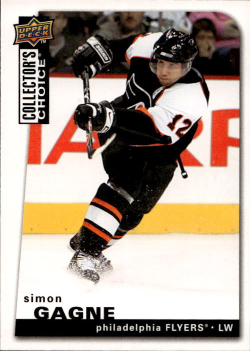 SIMON GAGNE 08-09 UD Collector's Choice