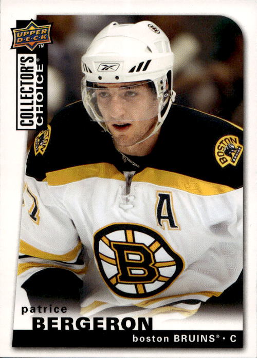 PATRICE BERGERON 08-09 UD Collector's Choice
