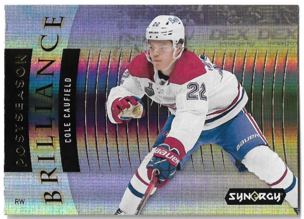 Rookie Postseason Brilliance COLE CAUFIELD 21-22 UD Synergy