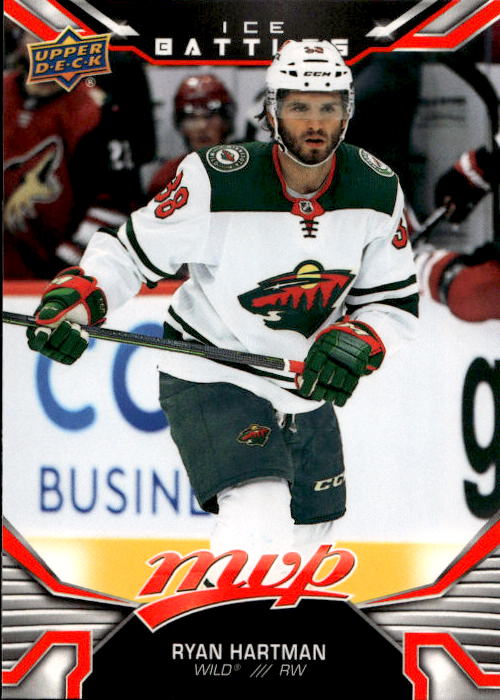 Ice Battles RYAN HARTMAN 22-23 UD MVP
