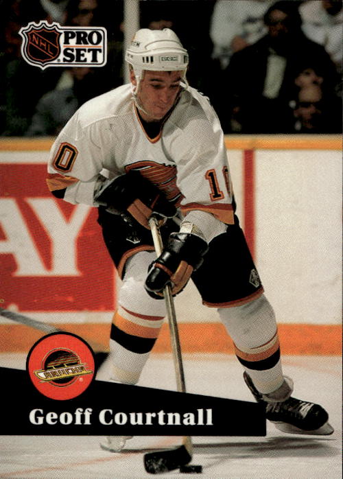 GEOFF COURTNALL 91-92 Pro Set (horší hrana)