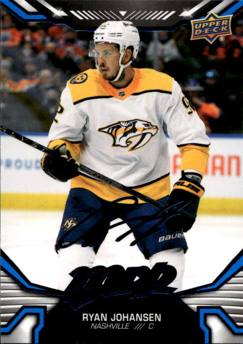 Factory Set Blue RYAN JOHANSEN 22-23 UD MVP