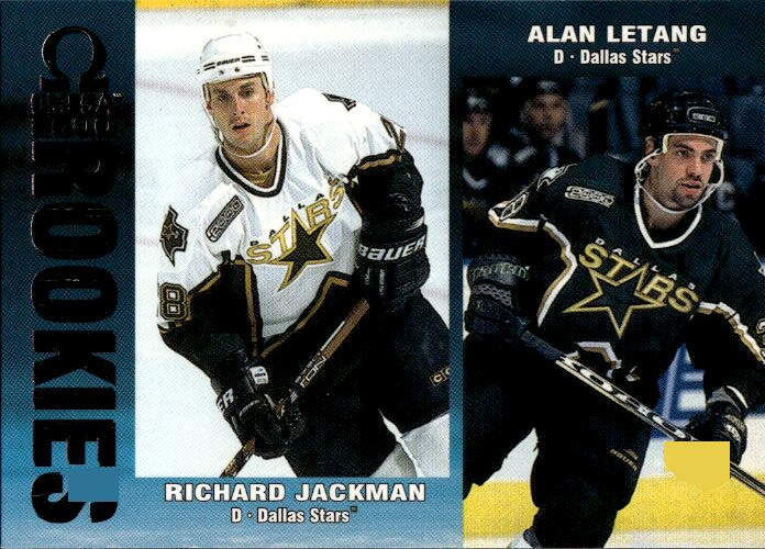 Rookies RICHARD JACKMAN/ALAN LETANG 99-00 Pacific Omega