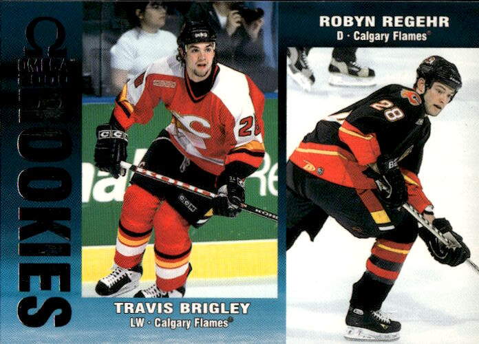 Rookies TRAVIS BRIGLEY/ROBYN REGEHR 99-00 Pacific Omega