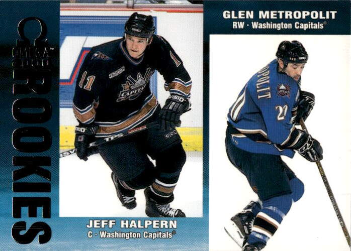 Rookies JEFF HALPERN/GLEN METROPOLIT 99-00 Pacific Omega