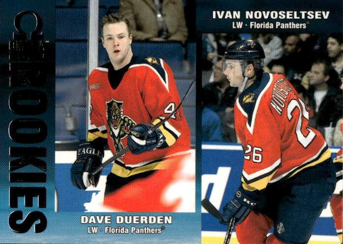 Rookies DAVE DUERDEN/IVAN NOVOSELTSEV 99-00 Pacific Omega