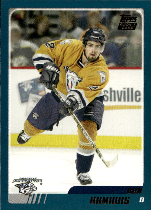 Rookie DAN HAMHUIS 03-04 Topps Traded