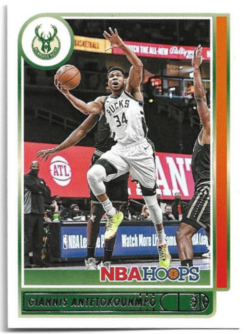 GIANNIS ANTETOKOUNMPO 21-22 Panini Hoops Basketball