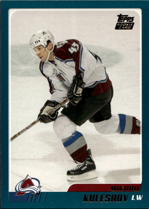 Rookie MIKHAIL KULESHOV 03-04 Topps Traded