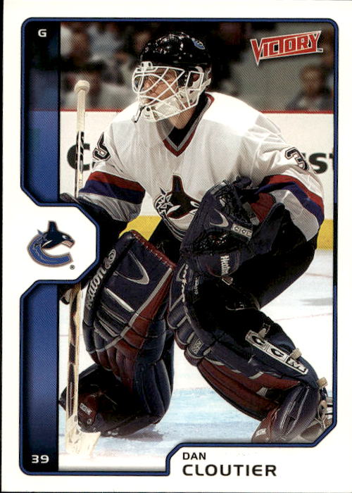 DAN CLOUTIER 02-03 UD Victory