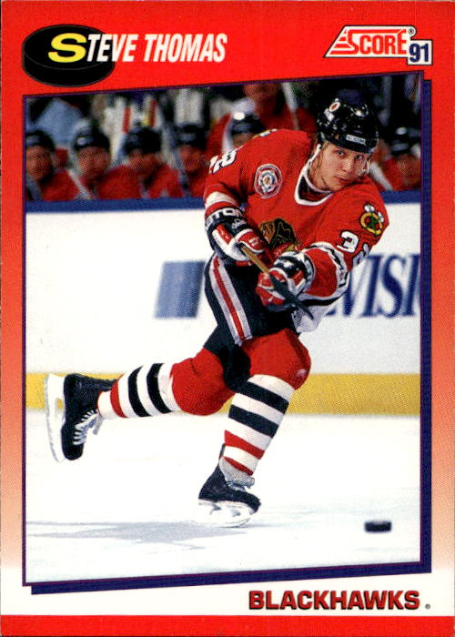 STEVE THOMAS 91-92 Score Canadian