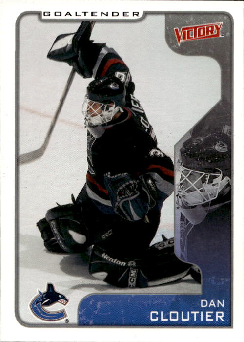 DAN CLOUTIER 01-02 UD Victory