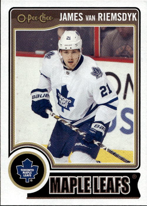 JAMES VAN RIEMSDYK 14-15 UD O-Pee-Chee OPC