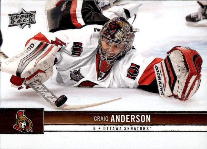 CRAIG ANDERSON 12-13 UD Series 1