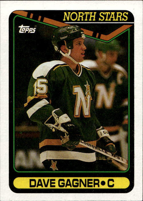 DAVE GAGNER 90-91 Topps Bowman