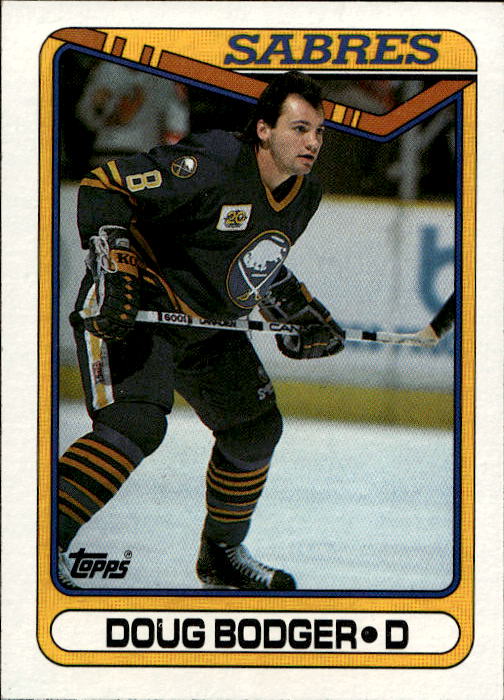 DOUG BODGER 90-91 Topps Bowman