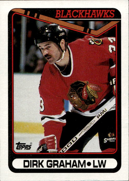 DIRK GRAHAM 90-91 Topps Bowman
