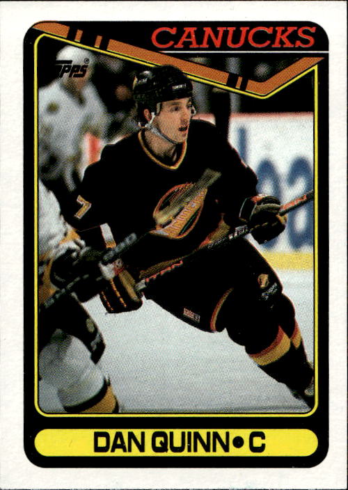 DAN QUINN 90-91 Topps Bowman