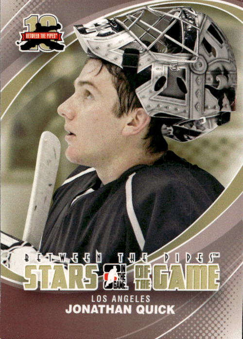Stars of the Game JONATHAN QUICK 11-12 In the Game Between the Pipes