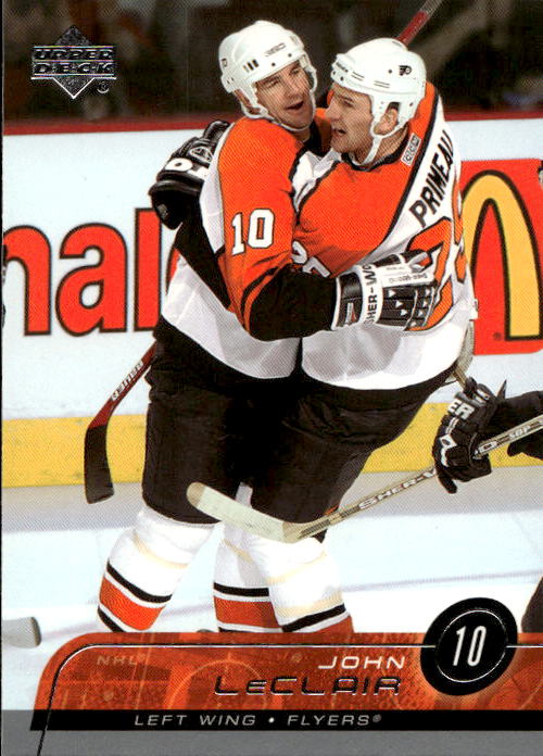 JOHN LECLAIR 02-03 Upper Deck