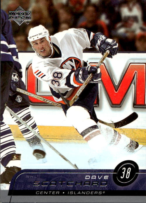 DAVE SCATCHARD 02-03 Upper Deck