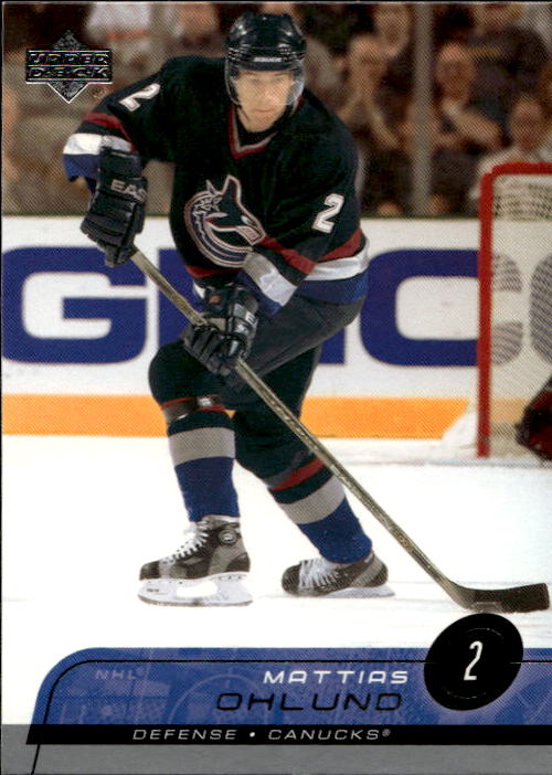 MATTIAS OHLUND 02-03 Upper Deck