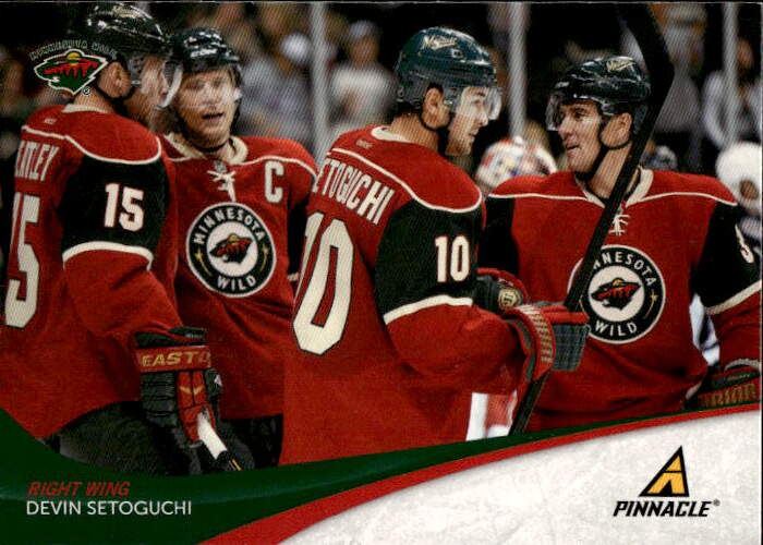 DEVIN SETOGUCHI 11-12 Panini Pinnacle (lehce světlý růžek)