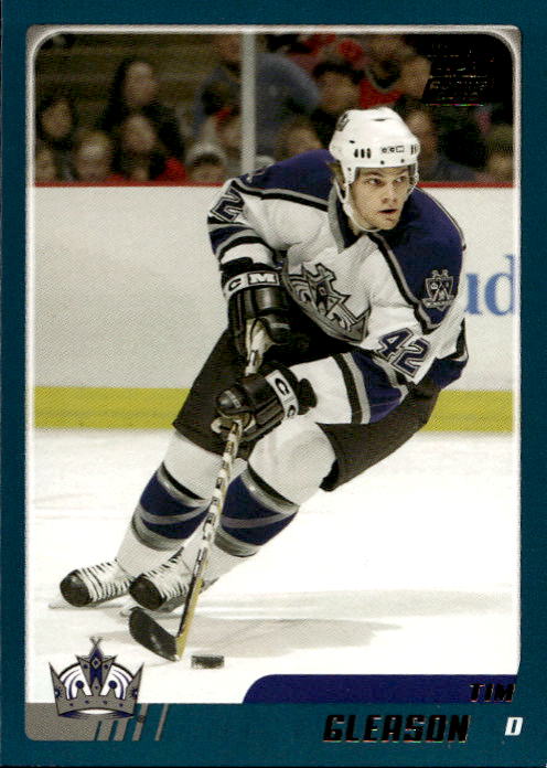 TIM GLEASON 03-04 Topps Traded (světlý růžek)