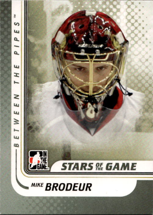 Stars of the Game MIKE BRODEUR 10-11 In the Game Between the Pipes