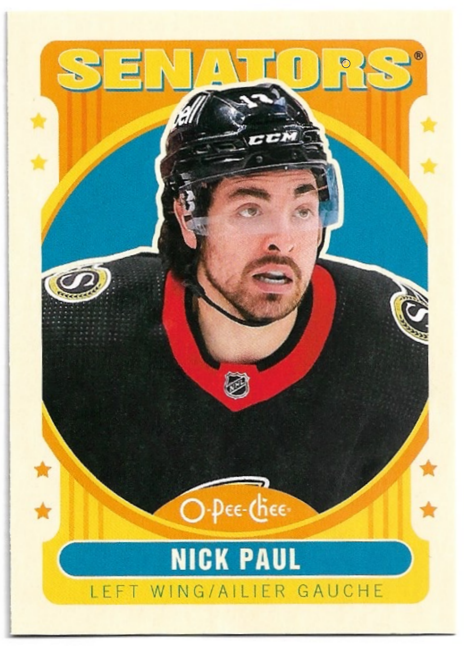 Retro NICK PAUL 21-22 UD O-Pee-Chee OPC