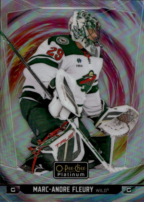 Rainbow Color Wheel MARC-ANDRE FLEURY 24-25 UD O-Pee-Chee OPC Platinum