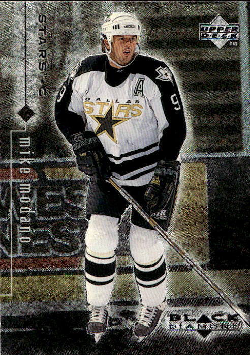 MIKE MODANO 98-99 UD Black Diamond (lehce světlé růžky)
