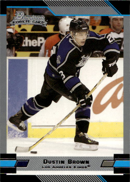 Rookie DUSTIN BROWN 03-04 Topps Bowman Draft Picks