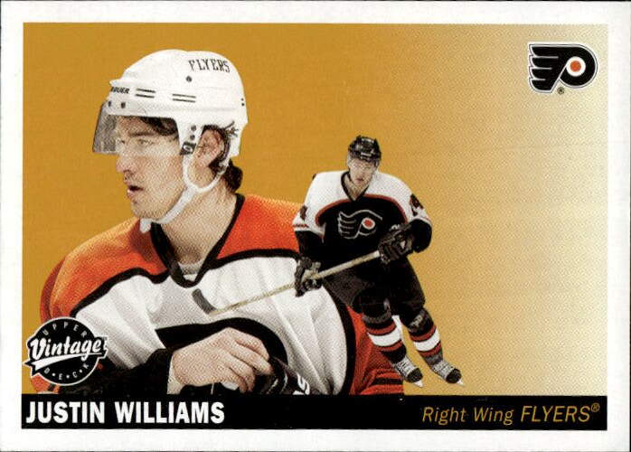 JUSTIN WILLIAMS 02-03 UD Vintage