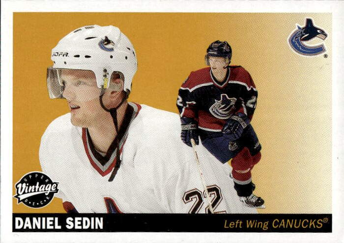 DANIEL SEDIN 02-03 UD Vintage