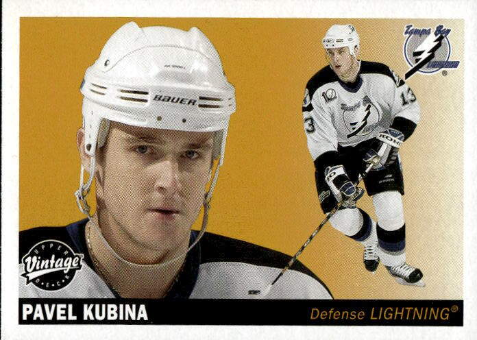 PAVEL KUBINA 02-03 UD Vintage