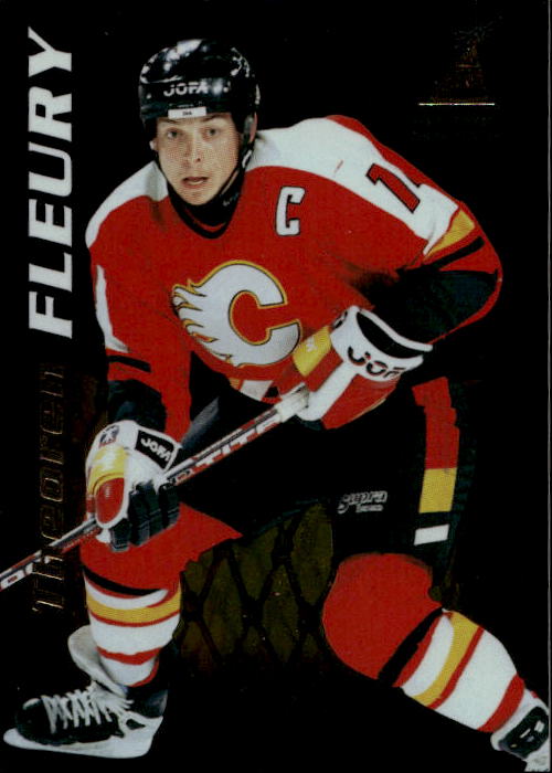 THEOREN FLEURY 95-96 Pinnacle Zenith