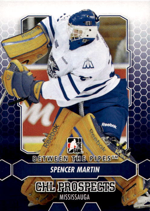 CHL Prospects SPENCER MARTIN 12-13 In the Game Between the Pipes