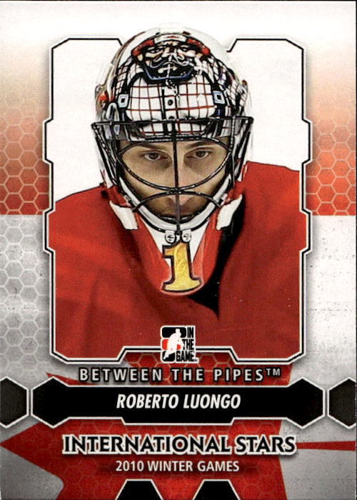 International Stars ROBERTO LUONGO 12-13 In the Game Between the Pipes